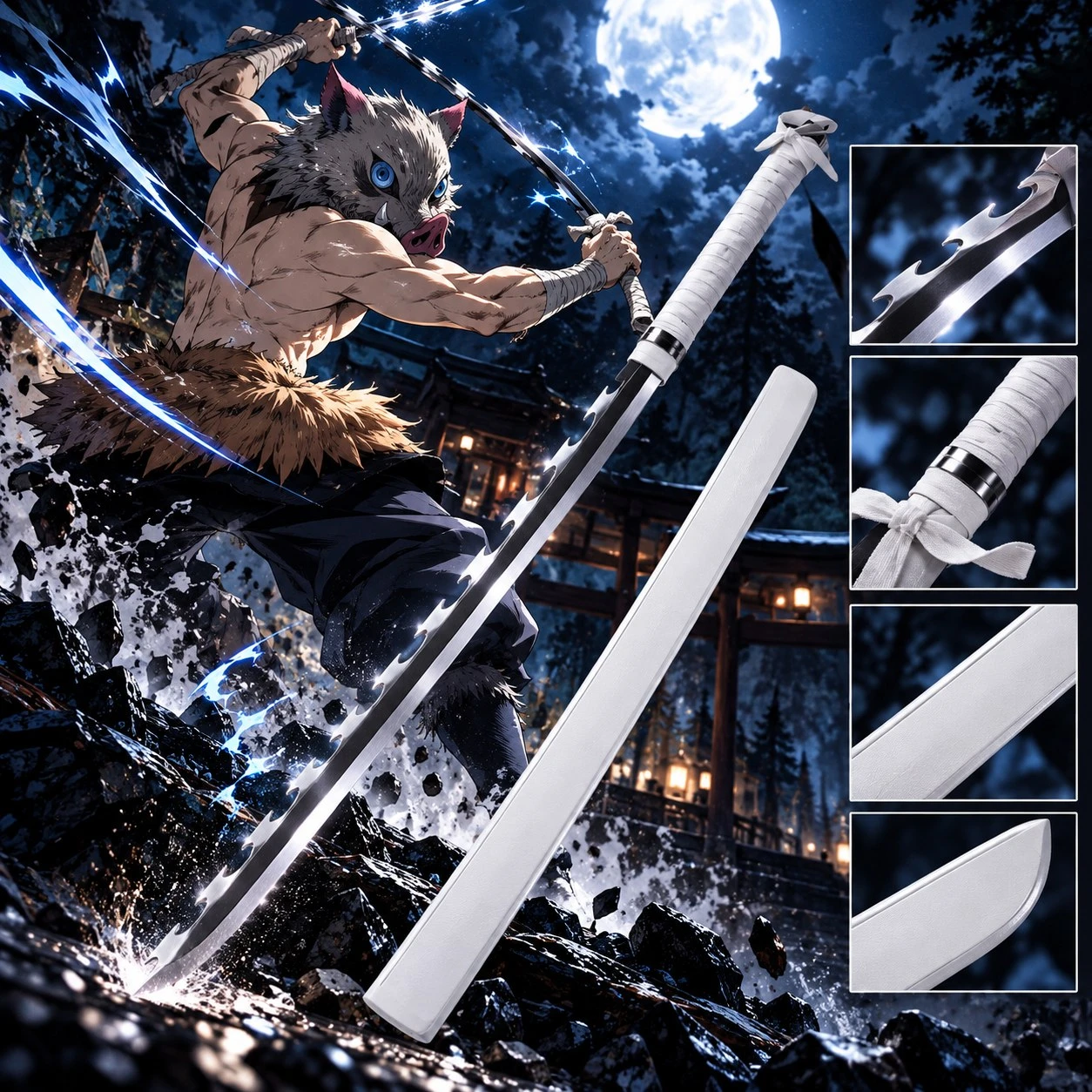 Inosuke Hashibira Sword