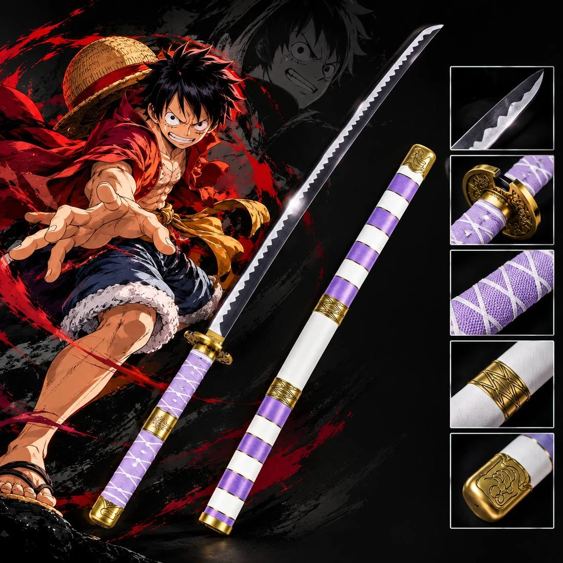 One Piece Luffy Sword