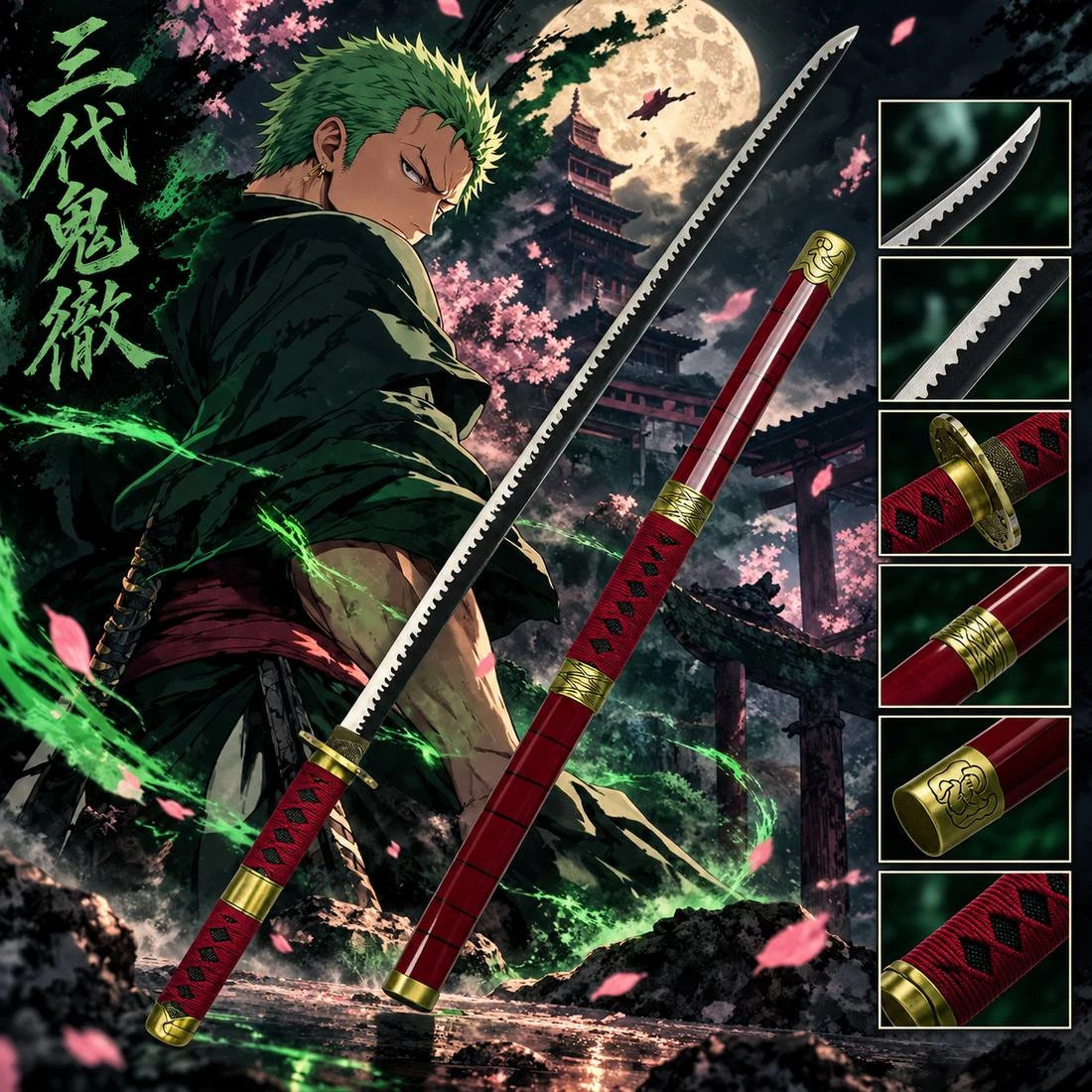 One Piece - Zoro - Sandai Kitetsu